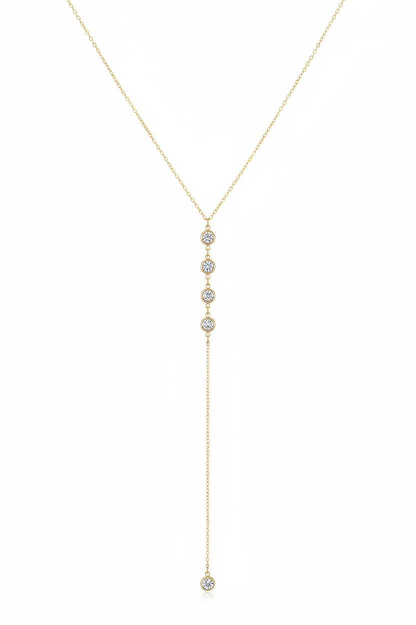 Collier Leïla fond blanc