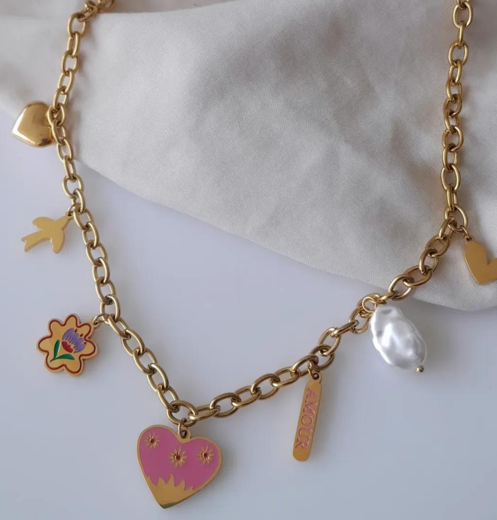 Collier Rosa