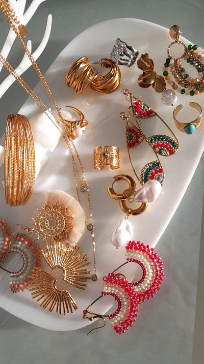 Crée ton trousseau ! 5 bijoux pour 35€ !! Les pépites ayant la 🍌 sont les bijoux sélectionnés pour créer ta Box. Let's go !!