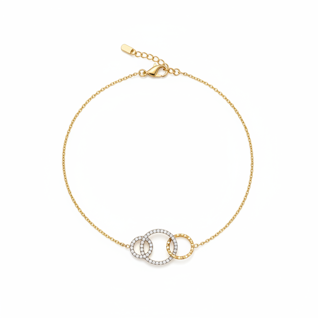 Bracelet Alya fond blanc