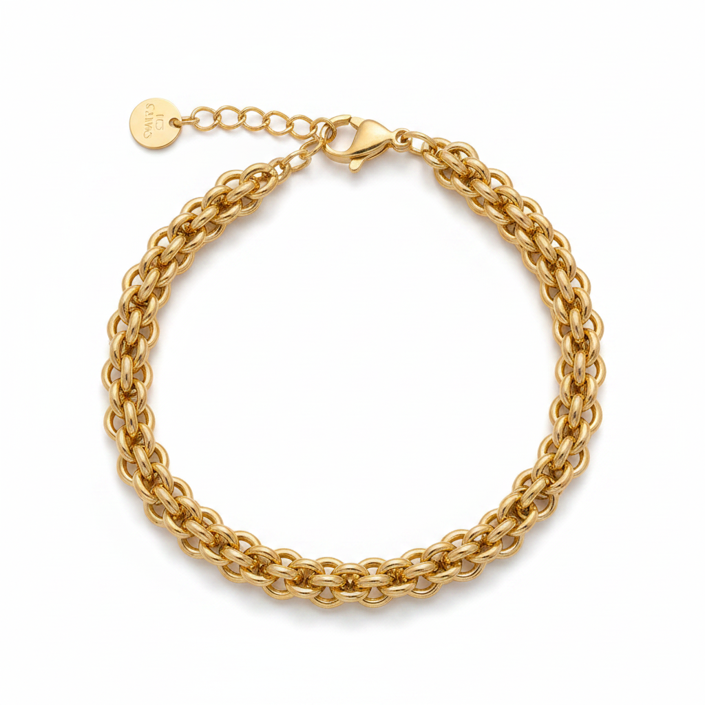 Bracelet Édith fond blanc