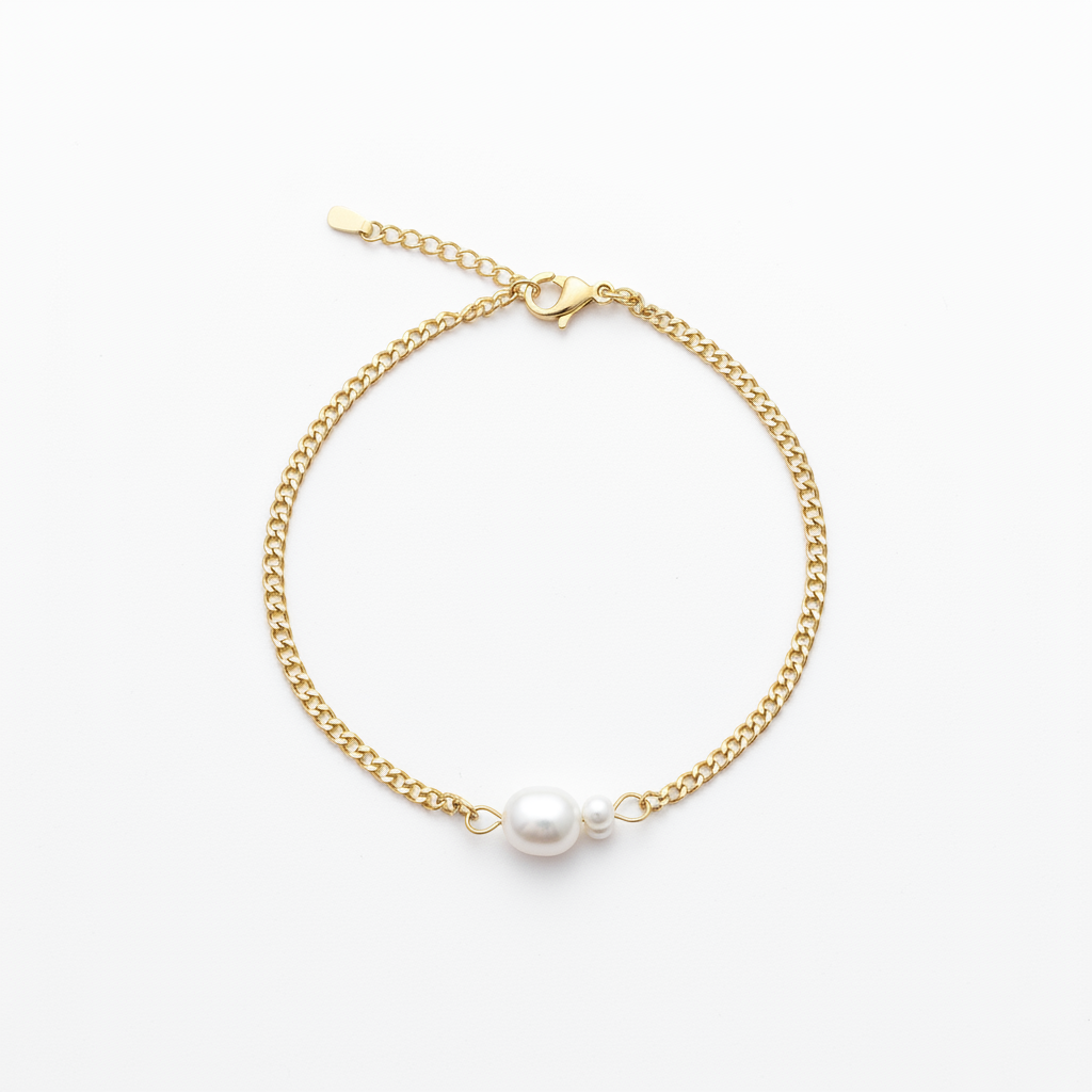 Bracelet Lady fond blanc