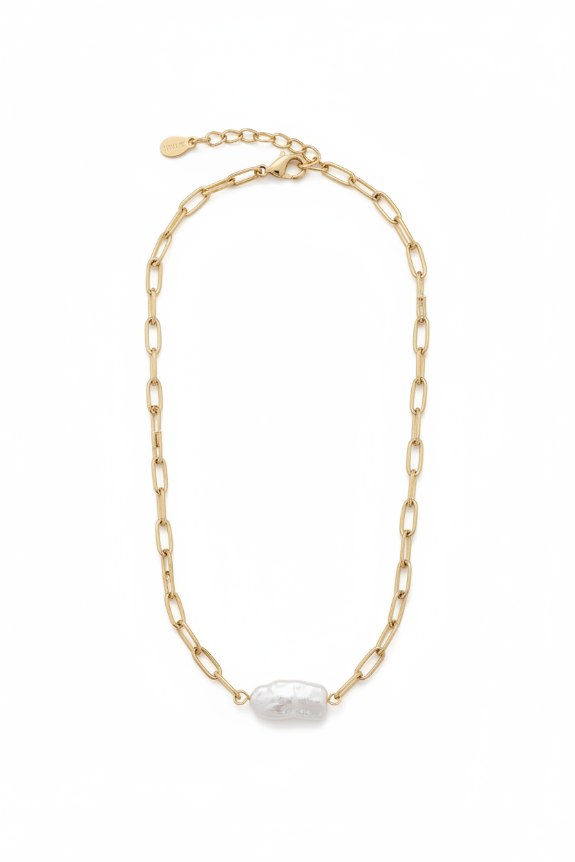 Collier Dolce Vita complet fond blanc