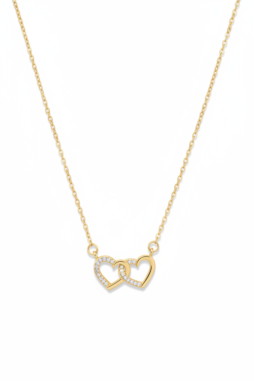 Collier Lía fond blanc