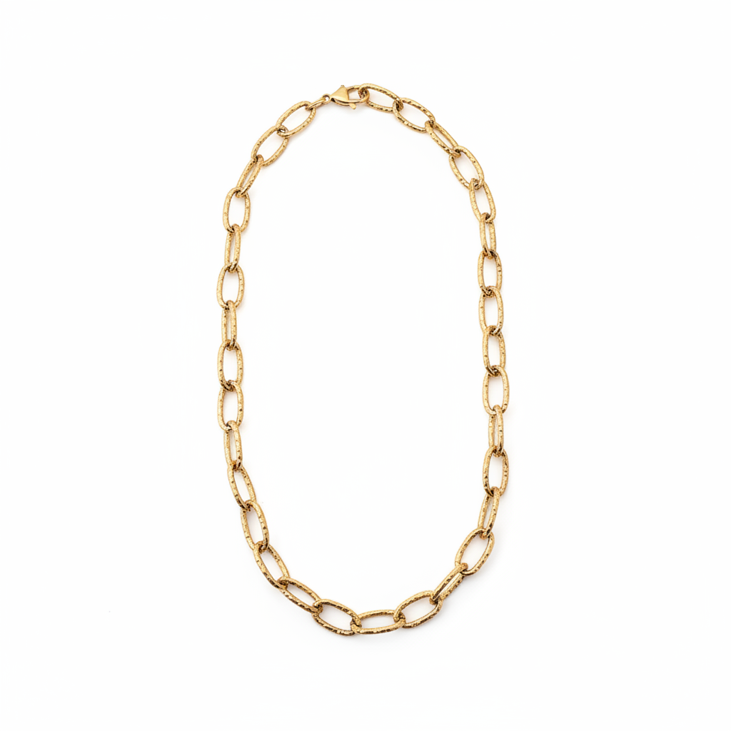 Collier La Créole fond blanc