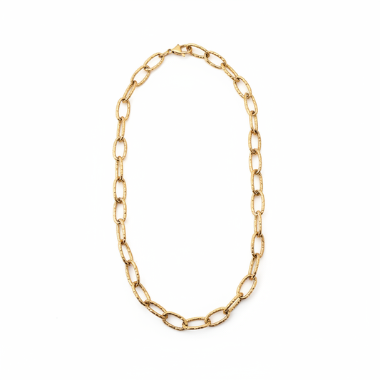 Collier La Créole fond blanc