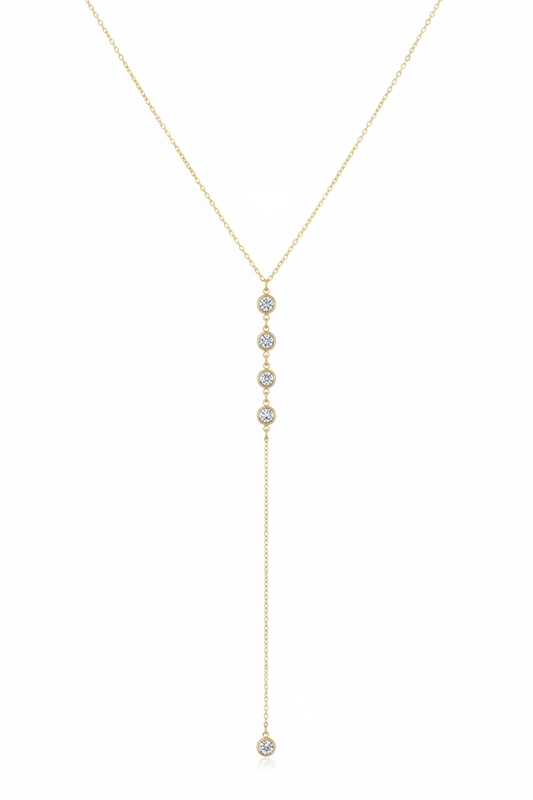 Collier Leïla fond blanc