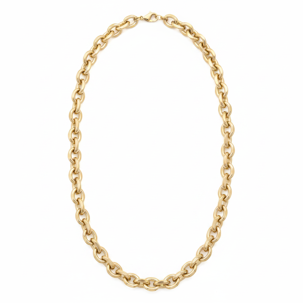 Collier Maria fond blanc