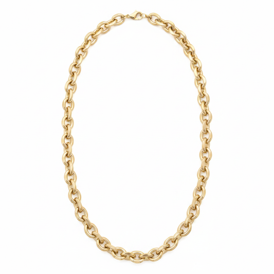 Collier Maria fond blanc