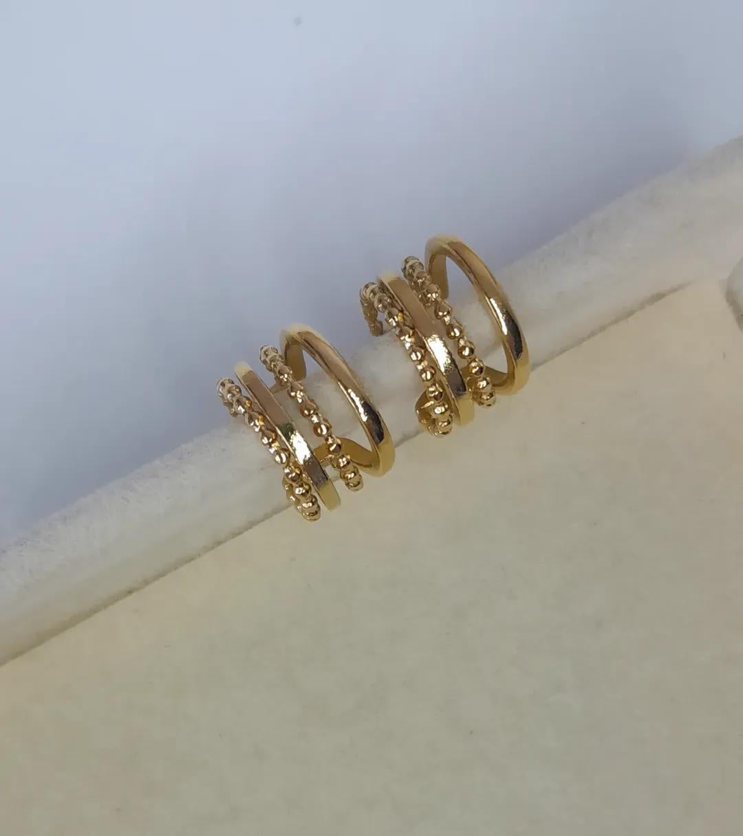 Ear cuff Cléo (le côté)