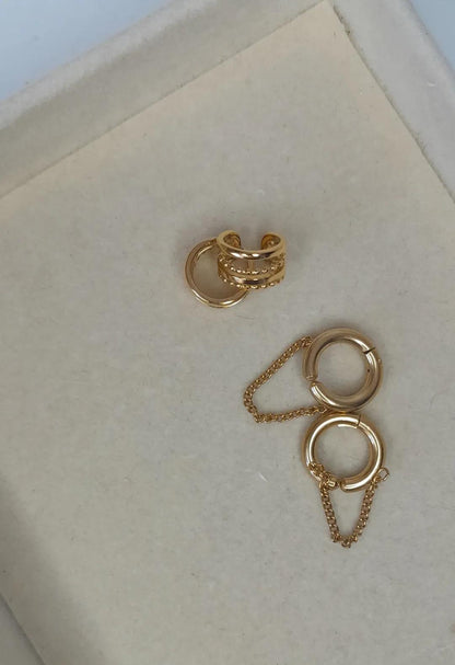 Ear cuff Cléo (le côté)