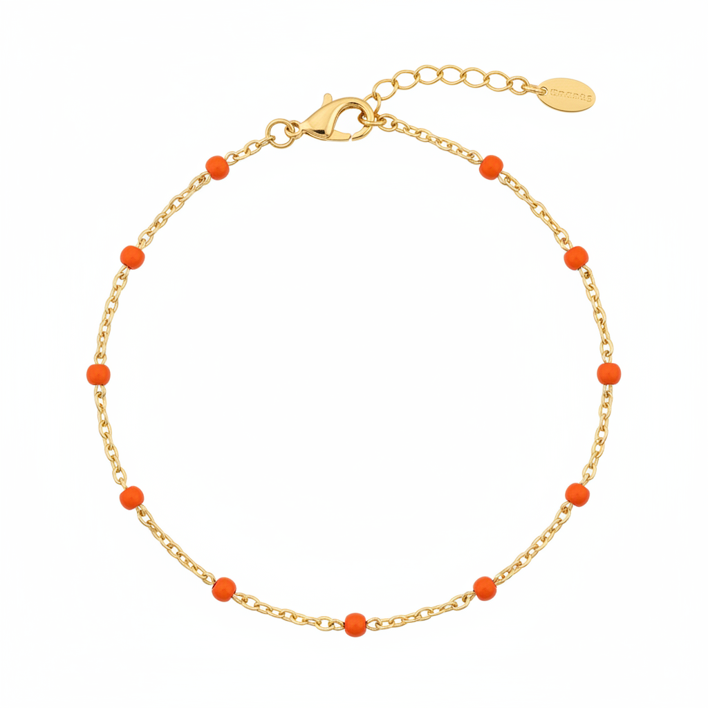 Sofia Orange fond blanc